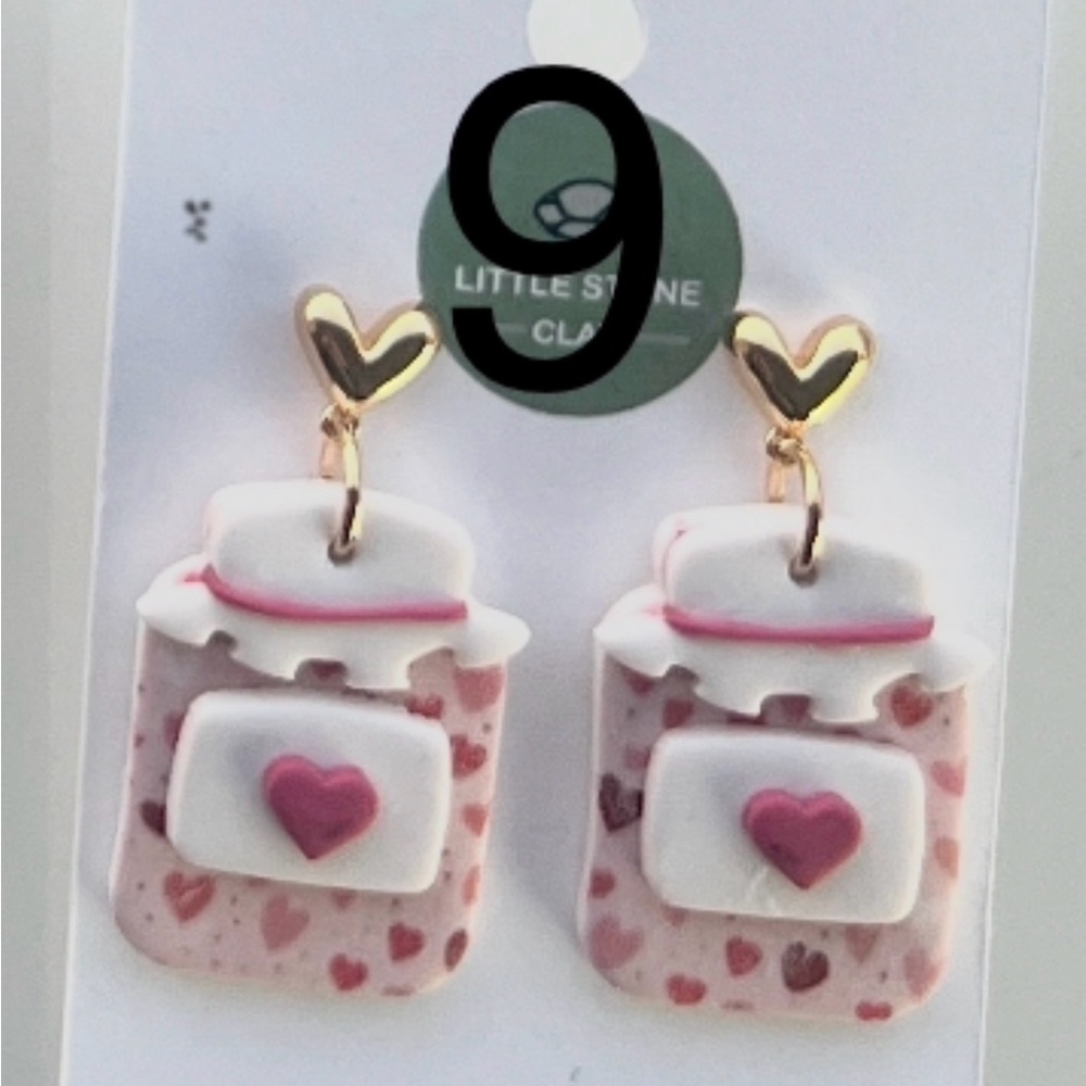 Handmade Clay Earings - Picture 10 of 10